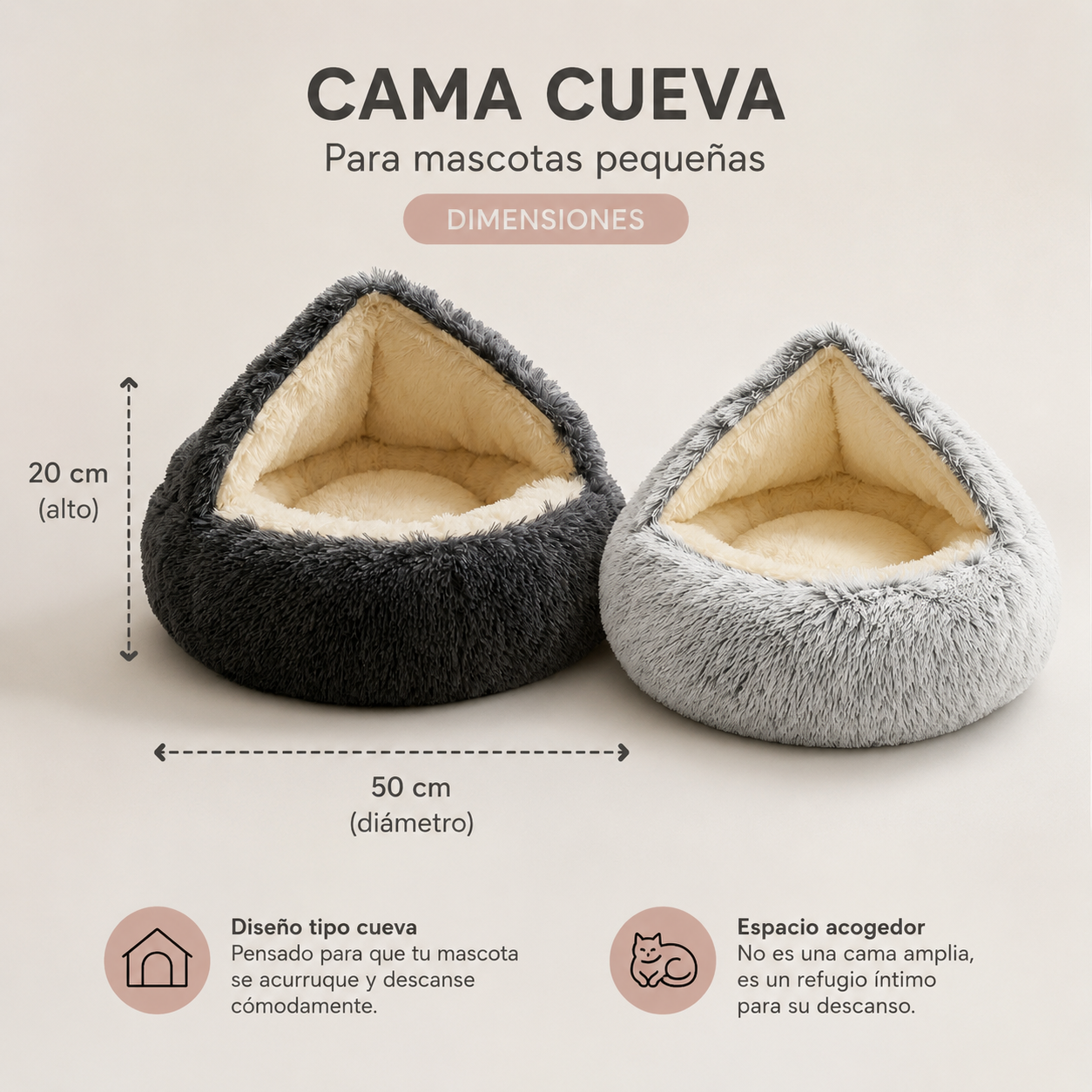 Nube de Sueños Cama para Mascota