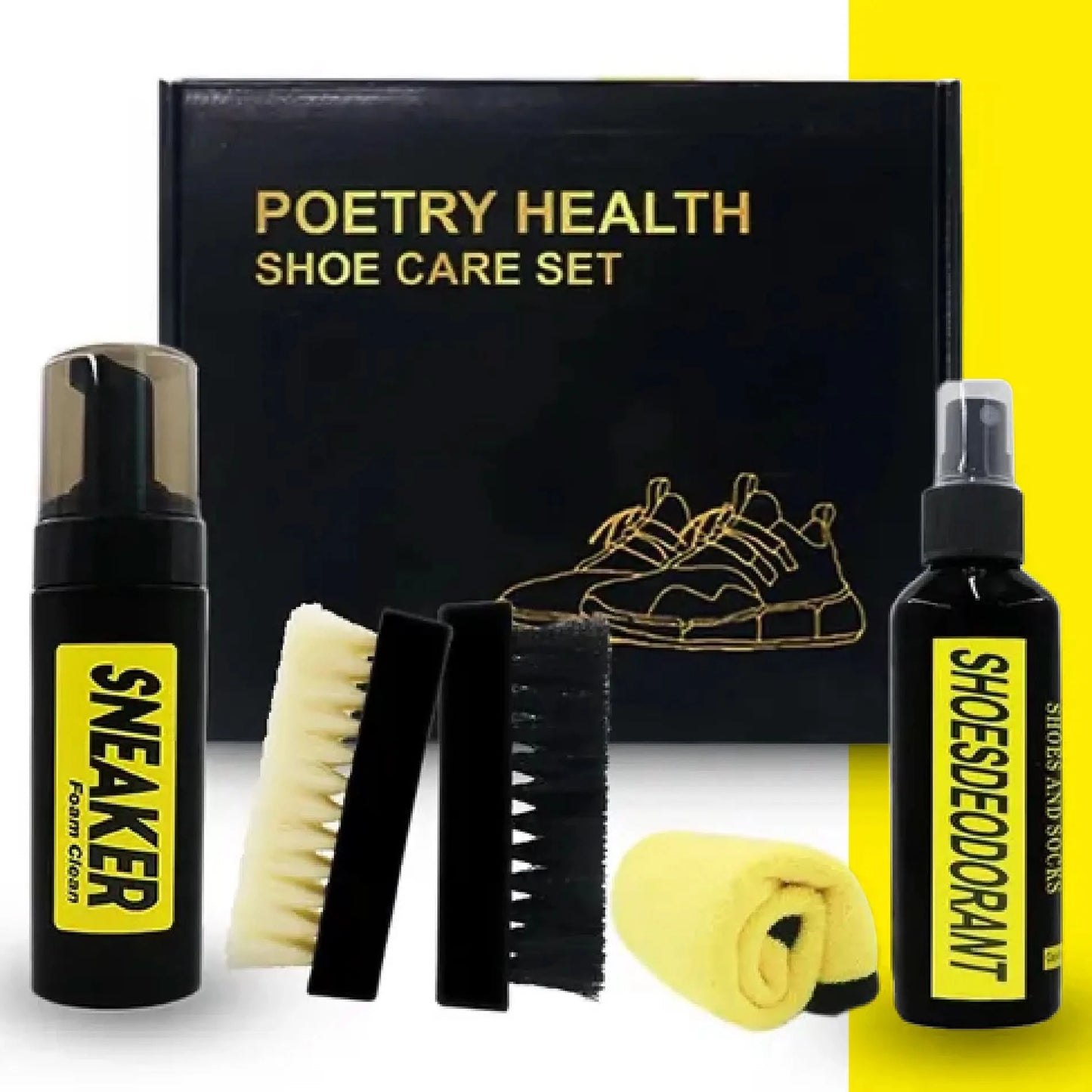 Kit limpiador de calzado profesional